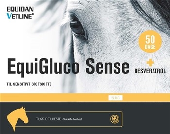 EquiGluco Sense - Optimal support til heste med sensitivt stofskifte